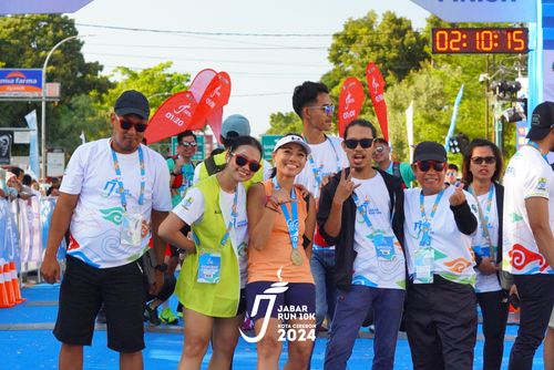 Race photo from Jabar Run 10K 2024