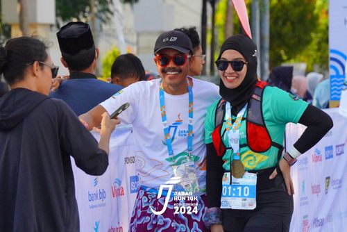 Race photo from Jabar Run 10K 2024