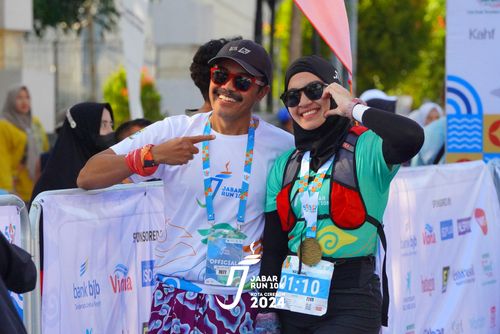 Race photo from Jabar Run 10K 2024