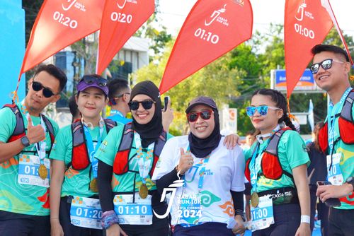 Race photo from Jabar Run 10K 2024
