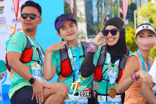 Race photo from Jabar Run 10K 2024