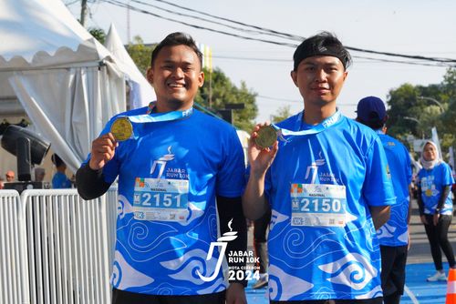 Race photo from Jabar Run 10K 2024