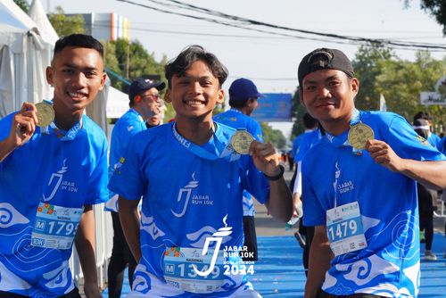 Race photo from Jabar Run 10K 2024