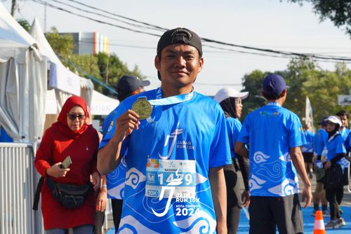 Race photo from Jabar Run 10K 2024