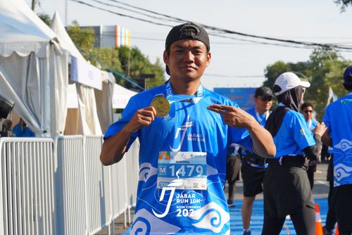 Race photo from Jabar Run 10K 2024