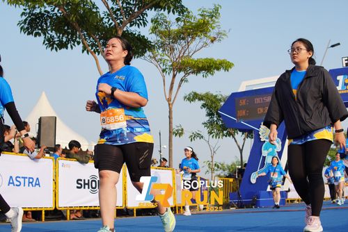 Race photo from ISOPLUS RUN 2025 - JAKARTA