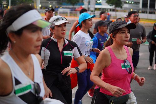 Race photo from Lari Bareng Yuk!