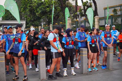 Race photo from Lari Bareng Yuk!
