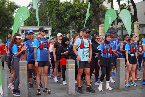 Race photo from Lari Bareng Yuk!