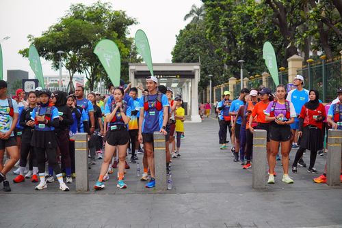 Race photo from Lari Bareng Yuk!