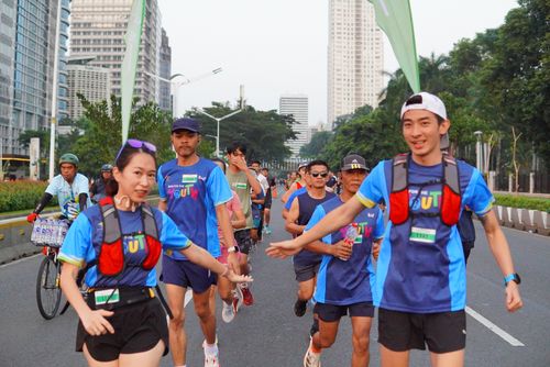 Race photo from Lari Bareng Yuk!