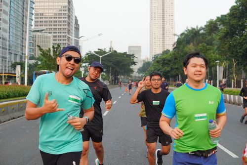 Race photo from Lari Bareng Yuk!