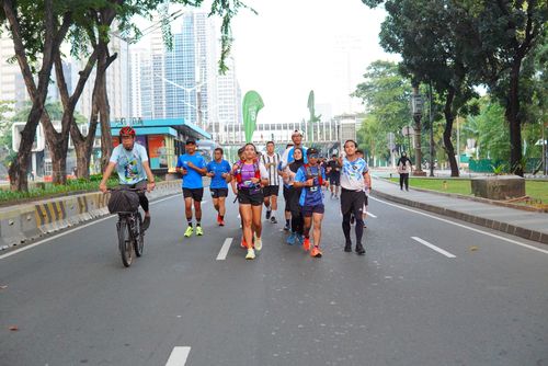 Race photo from Lari Bareng Yuk!