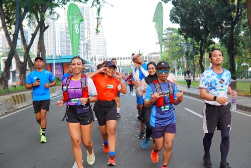 Race photo from Lari Bareng Yuk!
