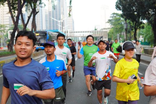 Race photo from Lari Bareng Yuk!