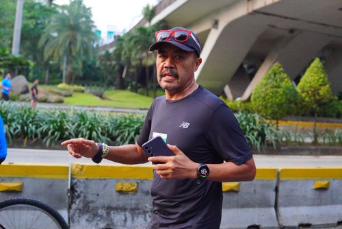 Race photo from Lari Bareng Yuk!