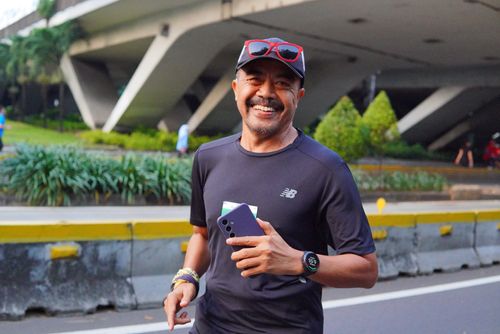 Race photo from Lari Bareng Yuk!