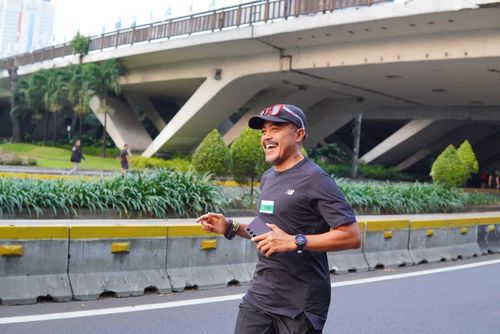 Race photo from Lari Bareng Yuk!