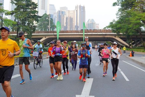 Race photo from Lari Bareng Yuk!