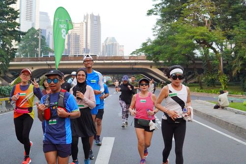 Race photo from Lari Bareng Yuk!