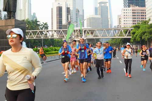 Race photo from Lari Bareng Yuk!