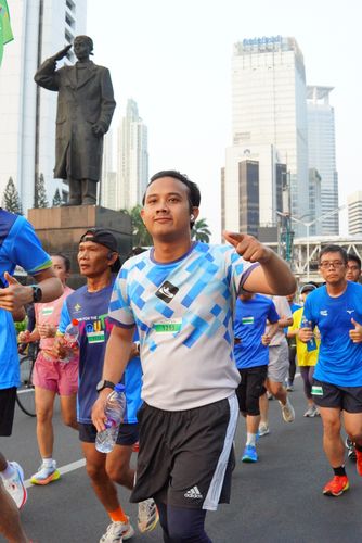 Race photo from Lari Bareng Yuk!