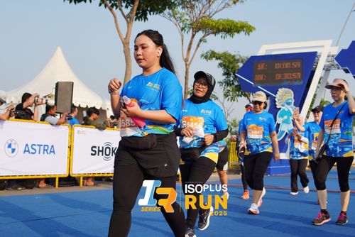 Race photo from ISOPLUS RUN 2025 - JAKARTA