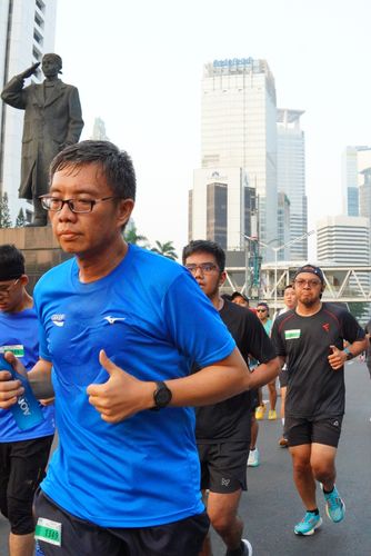 Race photo from Lari Bareng Yuk!