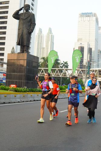 Race photo from Lari Bareng Yuk!