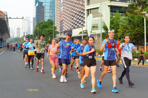 Race photo from Lari Bareng Yuk!