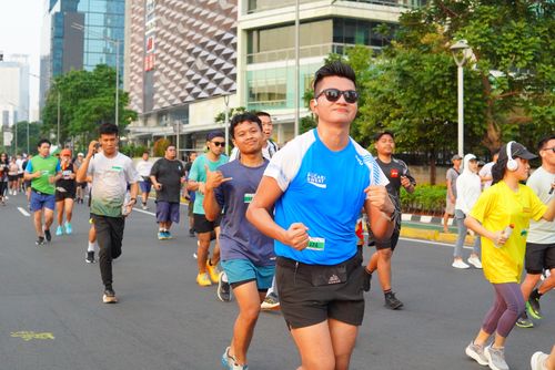 Race photo from Lari Bareng Yuk!