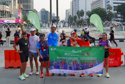 Race photo from Lari Bareng Yuk!