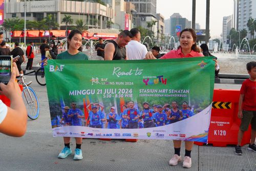 Race photo from Lari Bareng Yuk!