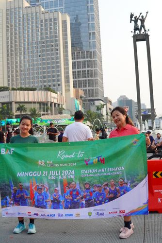 Race photo from Lari Bareng Yuk!