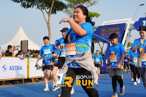 Race photo from ISOPLUS RUN 2025 - JAKARTA