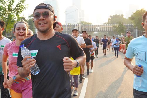 Race photo from Lari Bareng Yuk!