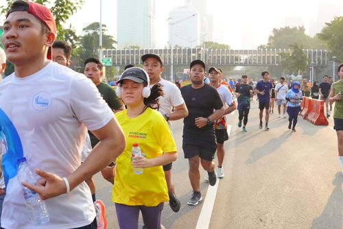 Race photo from Lari Bareng Yuk!