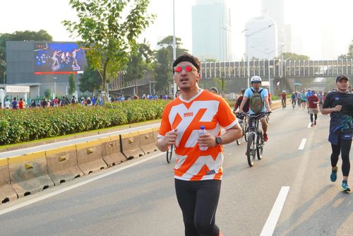 Race photo from Lari Bareng Yuk!