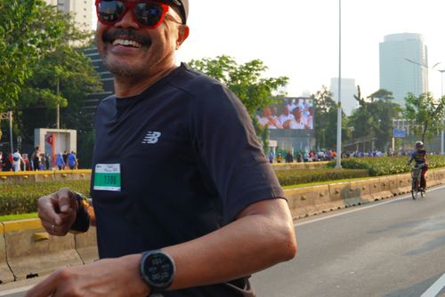 Race photo from Lari Bareng Yuk!