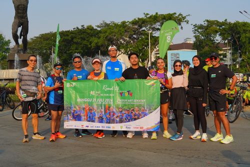 Race photo from Lari Bareng Yuk!