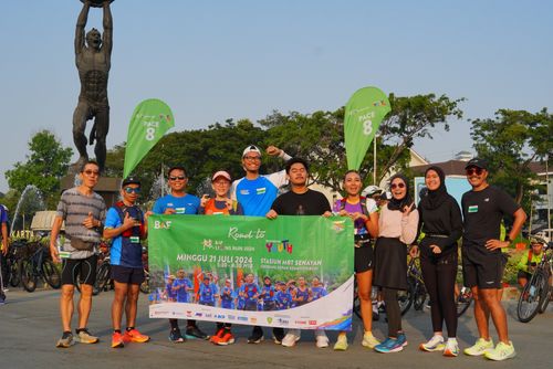 Race photo from Lari Bareng Yuk!