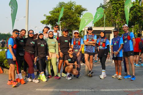 Race photo from Lari Bareng Yuk!