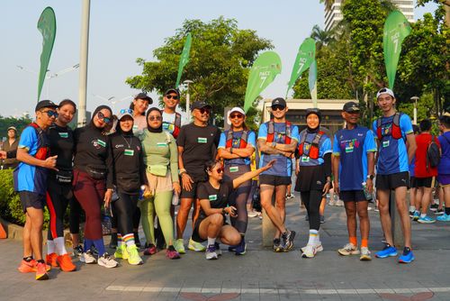 Race photo from Lari Bareng Yuk!