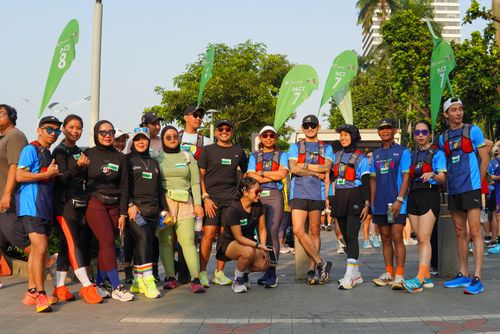 Race photo from Lari Bareng Yuk!