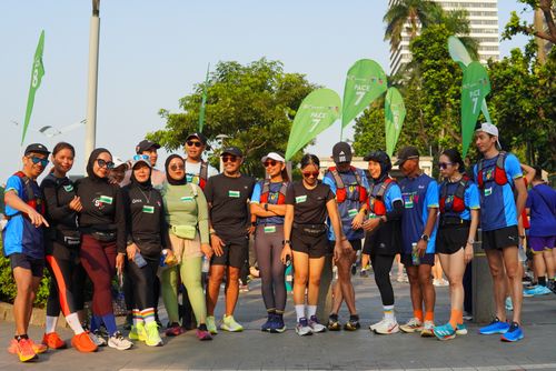 Race photo from Lari Bareng Yuk!