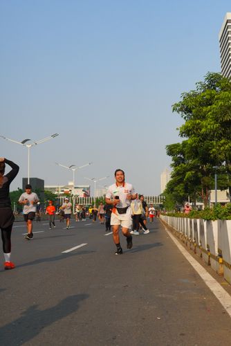 Race photo from Lari Bareng Yuk!