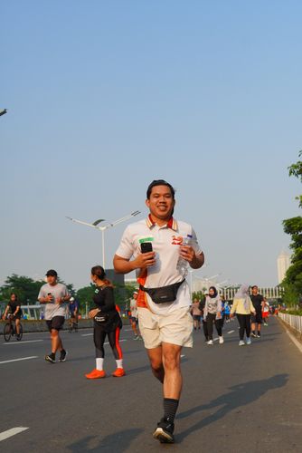 Race photo from Lari Bareng Yuk!
