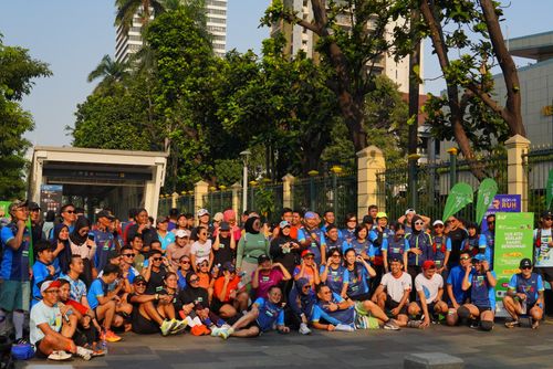 Race photo from Lari Bareng Yuk!
