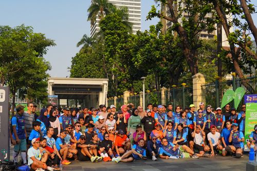 Race photo from Lari Bareng Yuk!