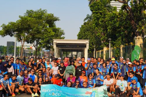 Race photo from Lari Bareng Yuk!